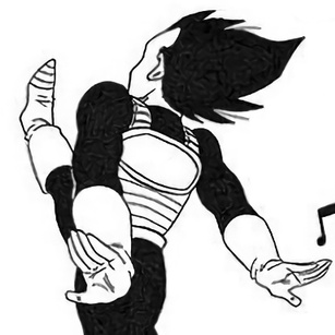 Dragon Ball - Vegeta Prince de la Danse