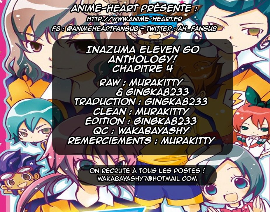 Scantrad - Inazuma Eleven GO Anthology! Chapitre 4