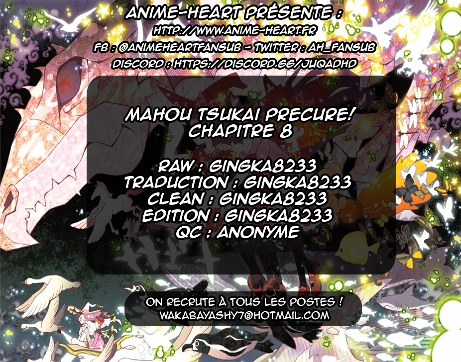 Scantrad - Mahou Tsukai PreCure! Chapitre 8