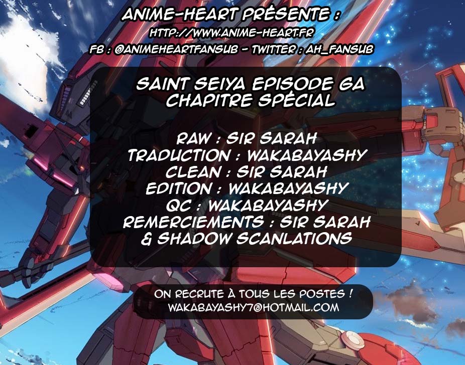 Scantrad - Saint Seiya Episode G -Assassin- Spécial