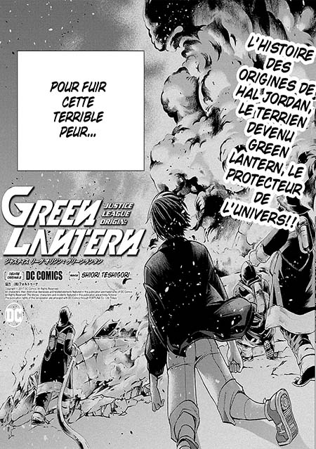 Justice League Origins : Green Lantern