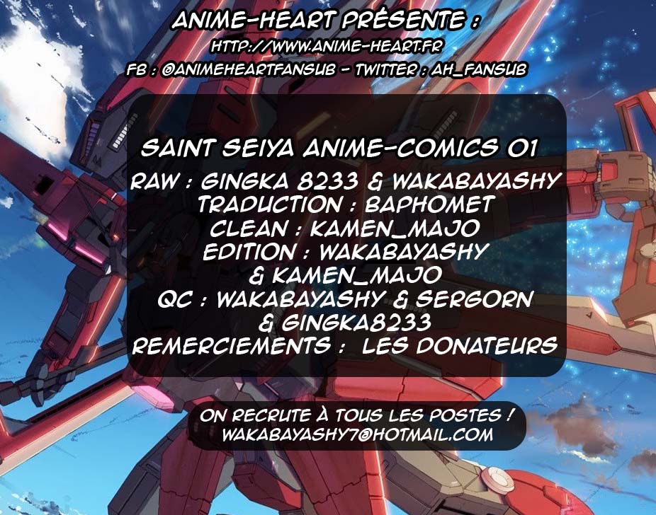 Scantrad - Saint Seiya - Le Film 1 (Anime Comics)